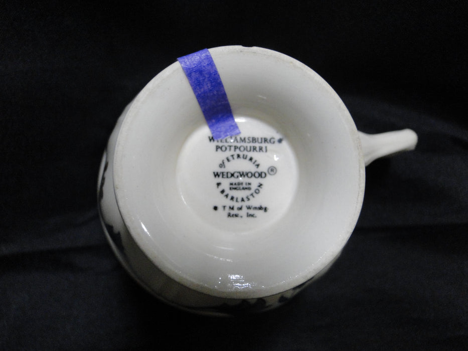Wedgwood Williamsburg Potpourri, Multicolored Florals: 2 7/8" Cup Only, As Is