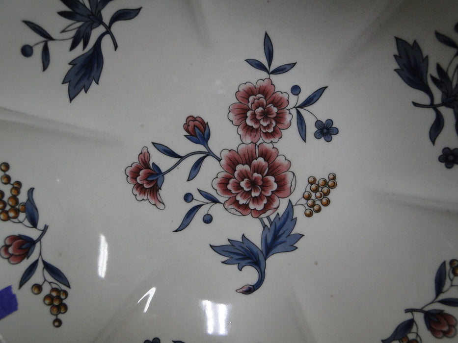 Wedgwood Williamsburg Potpourri, Multicolored Florals: Cereal Bowl 6 3/8", As Is
