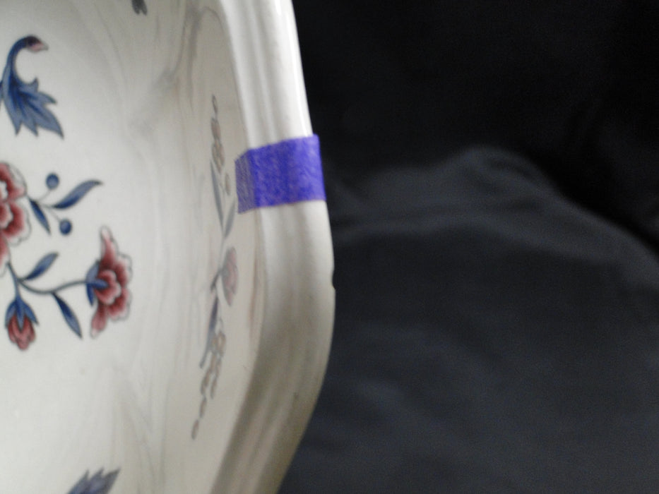 Wedgwood Williamsburg Potpourri, Multicolored Florals: Cereal Bowl 6 3/8", As Is