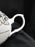 Grace's Teaware White w/ Gold Design: Teapot & Lid, 6"