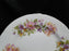 Colclough Wayside, Flowers on White: Bread Plate (s), 6 1/4"
