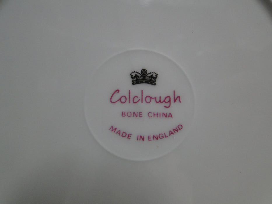 Colclough Wayside, Flowers on White: Bread Plate (s), 6 1/4"