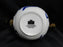 10 Strawberry Street Blue Leaves on White, Gold Spout & Lid: Teapot & Lid 5 3/4"