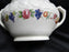 Crown Ducal Florentine Garden, Fruit: Sugar Bowl & Lid, 4", Crazing