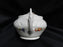 Crown Ducal Florentine Garden, Fruit: Sugar Bowl & Lid, 4", Crazing