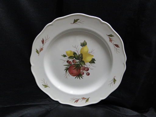 Wedgwood Drury Lane, Fruit, Leaves: Dinner Plate (s), 10", Crazing
