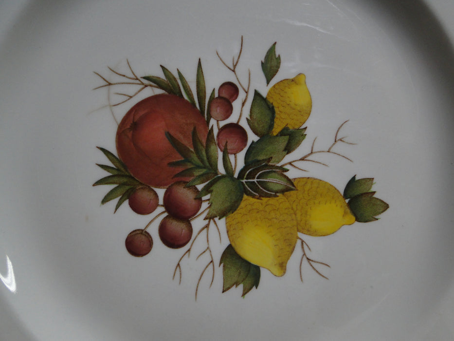 Wedgwood Drury Lane, Fruit, Leaves: Dinner Plate (s), 10", Crazing