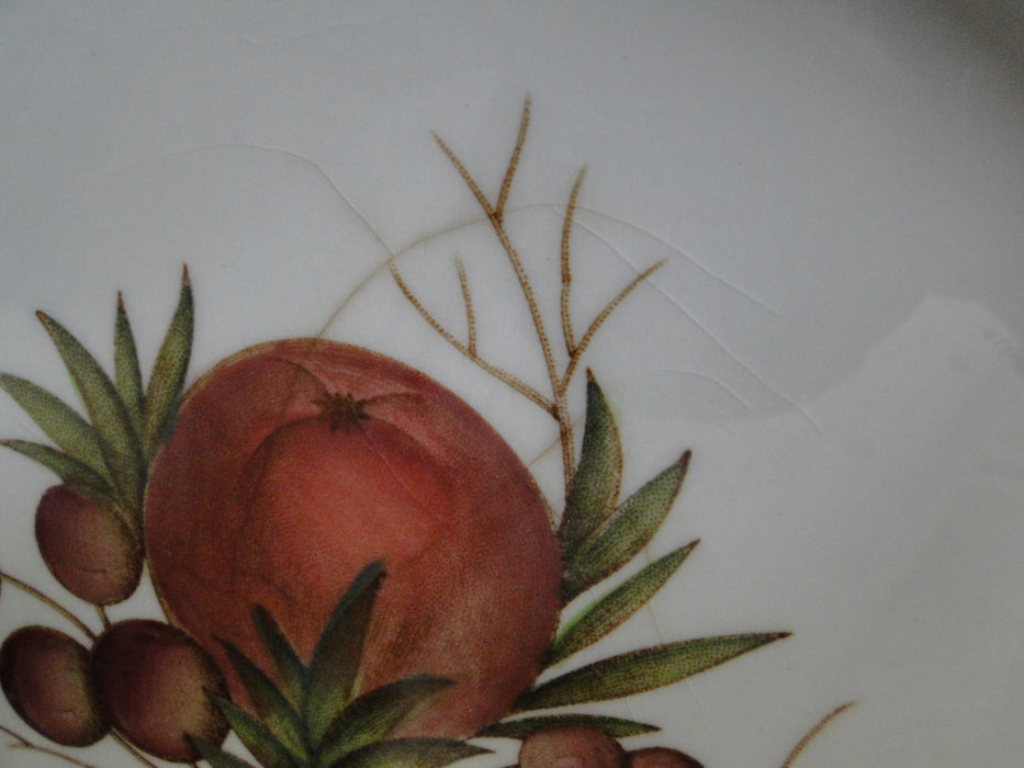 Wedgwood Drury Lane, Fruit, Leaves: Dinner Plate (s), 10", Crazing