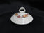 Crown Ducal Florentine Garden, Fruit: Sugar Bowl & Lid, 4", Crazing