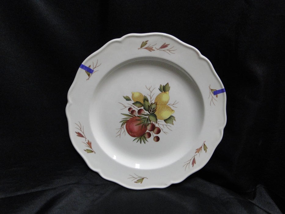 Wedgwood Drury Lane, Fruit, Leaves: Dinner Plate (s), 10", As Is