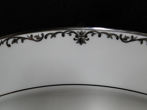 Lenox Coronet Platinum, Platinum Scrolls: Oval Serving Platter, 13 1/4"