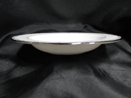 Lenox Coronet Platinum, Platinum Scrolls: Rim Soup Bowl, 9 1/8" x 1 3/8"