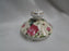 Coastline Imports Gracie China Pink Roses on Pale Yellow: Teapot & Lid, 6"