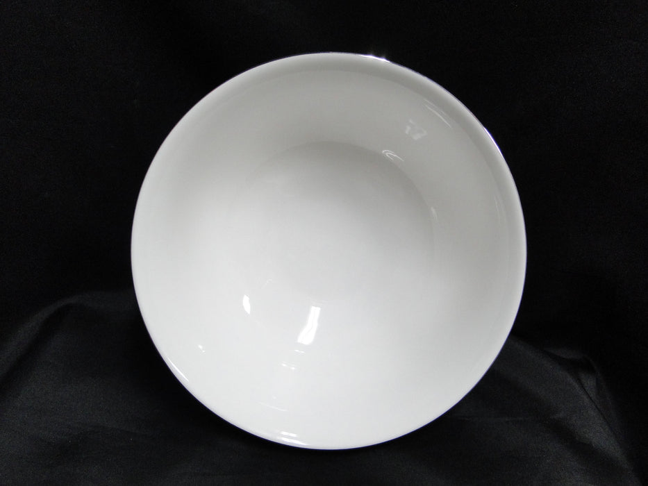 Lenox Coronet Platinum, Platinum Scrolls: Round Serving Bowl, 8 5/8" x 3 3/4"