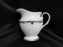 Lenox Coronet Platinum, Platinum Scrolls: Creamer / Cream Pitcher, 4"