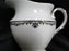 Lenox Coronet Platinum, Platinum Scrolls: Creamer / Cream Pitcher, 4"