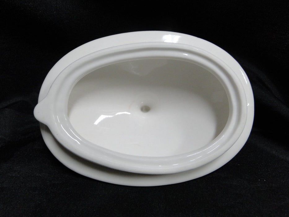 Grace's Teaware White Roses & Green Leaves: Teapot & Lid, 6 1/8"Tall