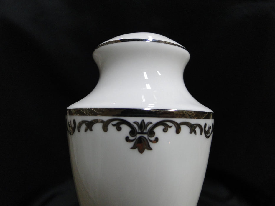 Lenox Coronet Platinum, Platinum Scrolls: Salt OR Pepper Shaker, 7 Holes, 4"