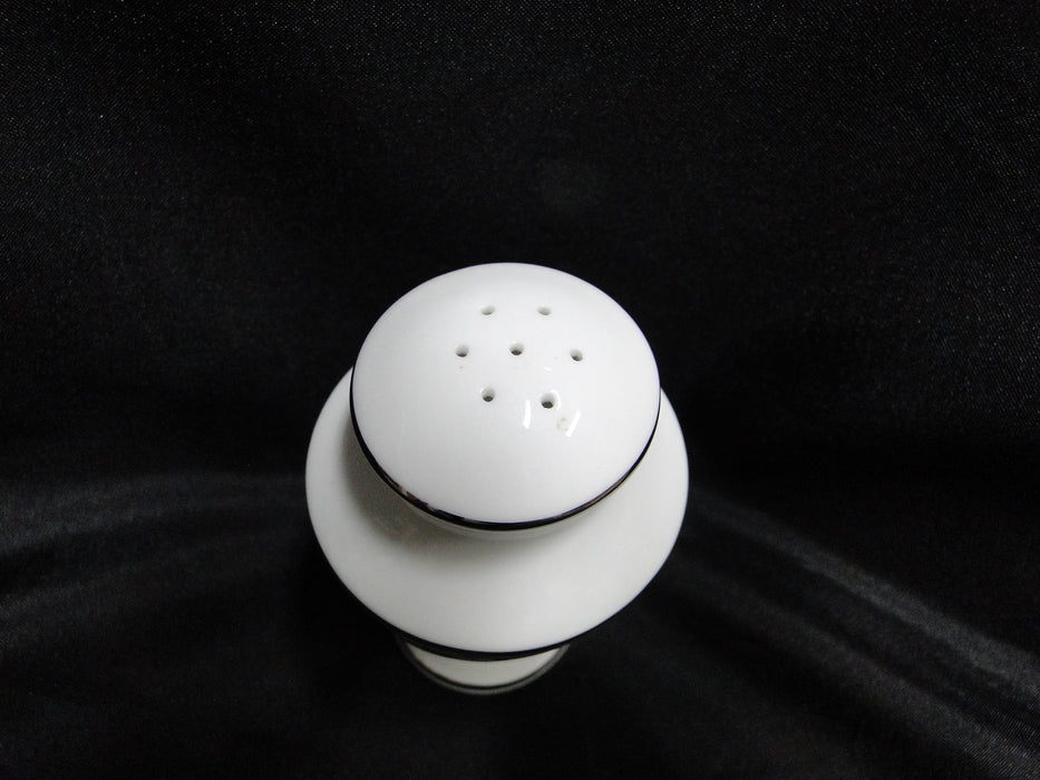 Lenox Coronet Platinum, Platinum Scrolls: Salt OR Pepper Shaker, 7 Holes, 4"