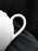 Matceramica All White, Made in Portugal: Teapot & Lid, 6 1/4" Tall