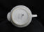 Matceramica All White, Made in Portugal: Teapot & Lid, 6 1/4" Tall