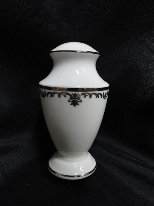 Lenox Coronet Platinum, Platinum Scrolls: Salt OR Pepper Shaker, 3 Holes, 4"