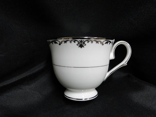 Lenox Coronet Platinum, Platinum Scrolls: Cup & Saucer Set (s), 3" Tall