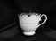 Lenox Coronet Platinum, Platinum Scrolls: Cup & Saucer Set (s), 3" Tall