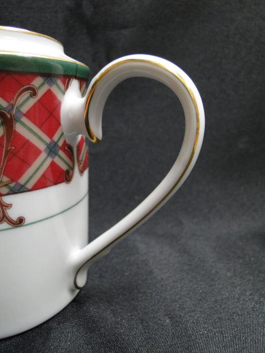 Noritake Royal Hunt, 3930, Plaid, Fruit, Animals: Creamer / Cream Pitcher 4 1/4"