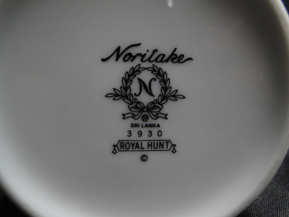 Noritake Royal Hunt, 3930, Plaid, Fruit, Animals: Creamer / Cream Pitcher 4 1/4"