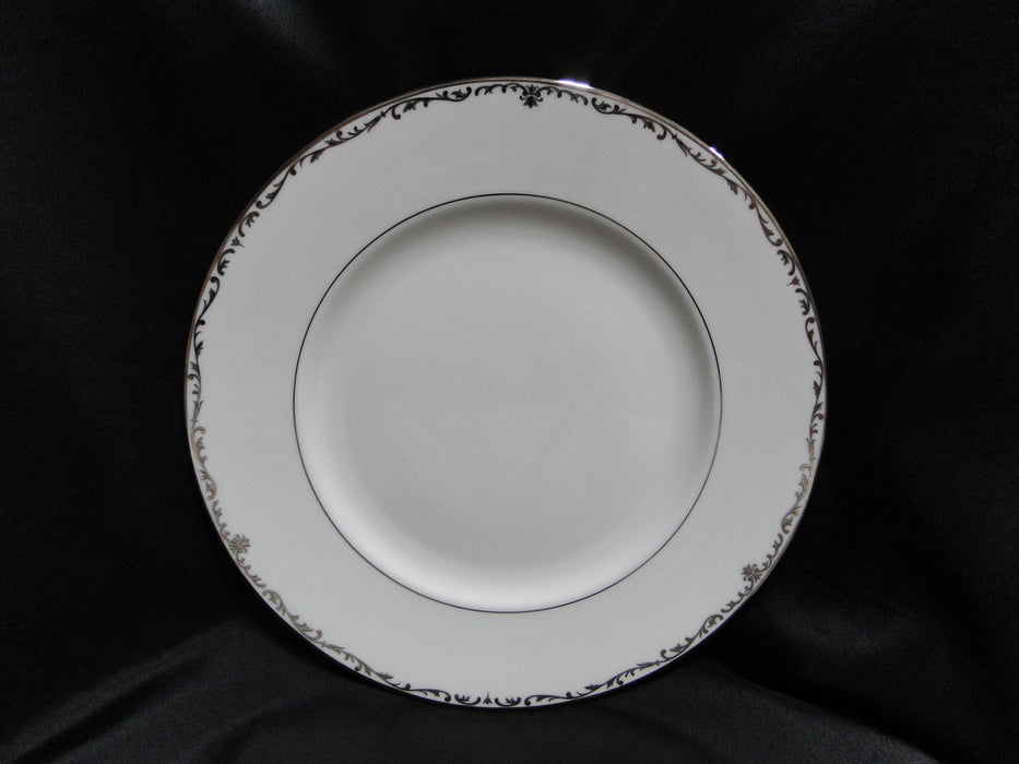 Lenox Coronet Platinum, Platinum Scrolls: Dinner Plate (s), 10 7/8"