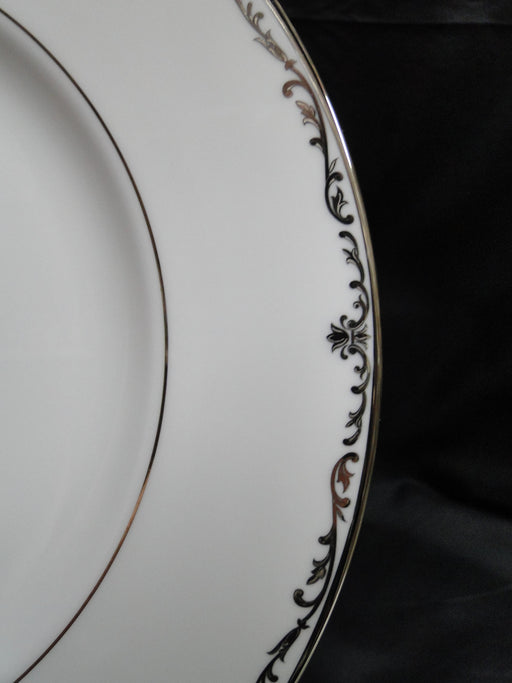 Lenox Coronet Platinum, Platinum Scrolls: Dinner Plate (s), 10 7/8"