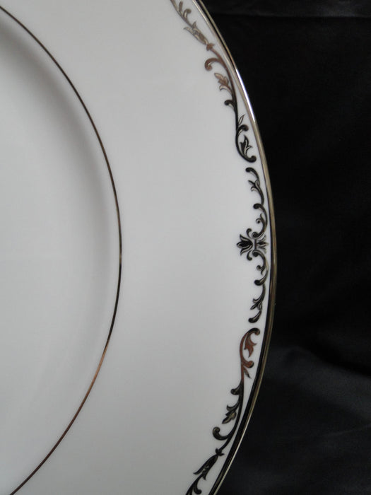 Lenox Coronet Platinum, Platinum Scrolls: Dinner Plate (s), 10 7/8"
