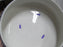 Keeling Croxton, Flow Blue, Antique: Round Serving Bowl, No Lid, Crazing