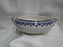 Keeling Croxton, Flow Blue, Antique: Round Serving Bowl, No Lid, Crazing