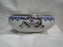 Keeling Croxton, Flow Blue, Antique: Round Serving Bowl, No Lid, Crazing