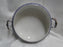 Keeling Croxton, Flow Blue, Antique: Round Serving Bowl, No Lid, Crazing