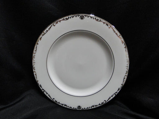 Lenox Coronet Platinum, Platinum Scrolls: Salad Plate (s), 8 1/8"