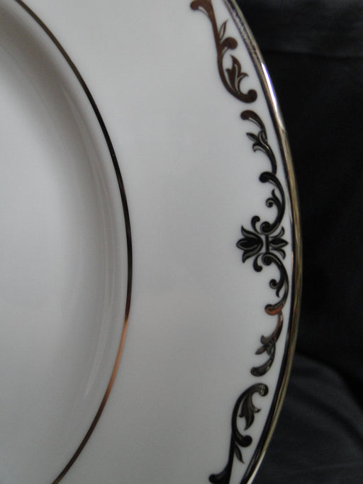 Lenox Coronet Platinum, Platinum Scrolls: Salad Plate (s), 8 1/8"