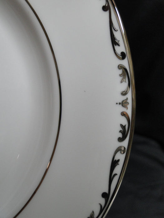 Lenox Coronet Platinum, Platinum Scrolls: Salad Plate (s), 8 1/8"
