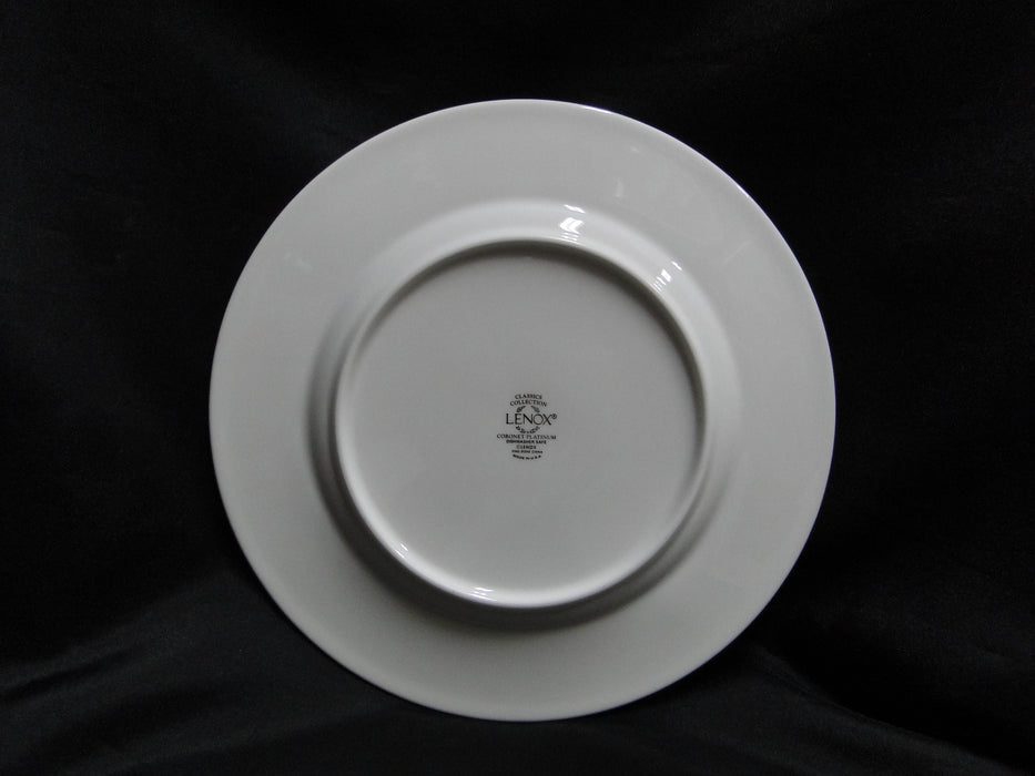 Lenox Coronet Platinum, Platinum Scrolls: Salad Plate (s), 8 1/8"