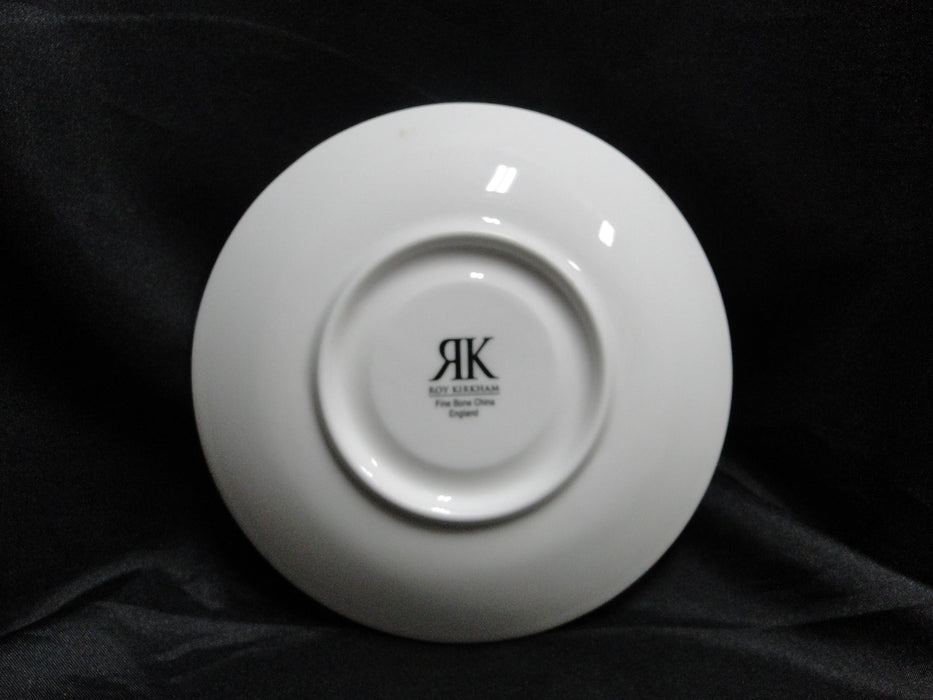 Roy Kirkham, White w/ Redoute Roses: Cup & Saucer Set (s), 2 7/8", No Gold Trim