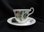 Roy Kirkham, White w/ Redoute Roses: Cup & Saucer Set (s), 2 7/8", No Gold Trim