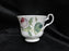 Roy Kirkham, White w/ Redoute Roses: Cup & Saucer Set, 2 7/8", Gold Trim