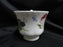 Roy Kirkham, White w/ Redoute Roses: Cup & Saucer Set, 2 7/8", Gold Trim