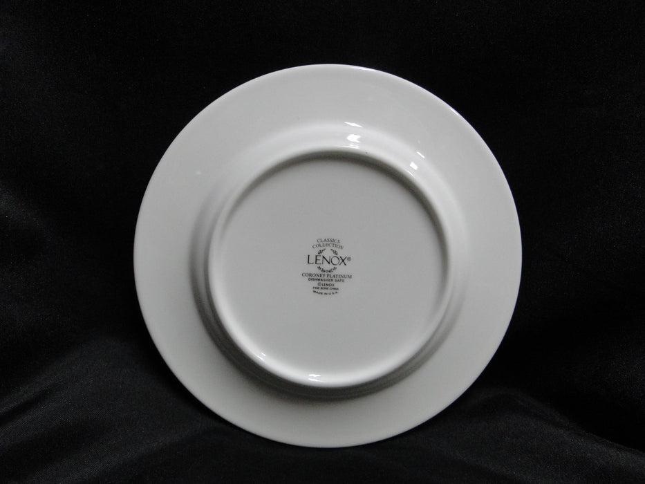 Lenox Coronet Platinum, Platinum Scrolls: Bread Plate (s), 6 3/8"