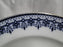 Keeling Croxton, Flow Blue, Antique: Luncheon Plate (s), 9 1/2", Crazing