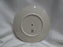 Lenox Greenfield, Ivory, Embossed Feathers: Two Tiered Serving Tray, 9 1/2"