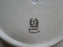 Lenox Greenfield, Ivory, Embossed Feathers: Two Tiered Serving Tray, 9 1/2"