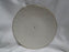 Lenox Greenfield, Ivory, Embossed Feathers: Two Tiered Serving Tray, 9 1/2"